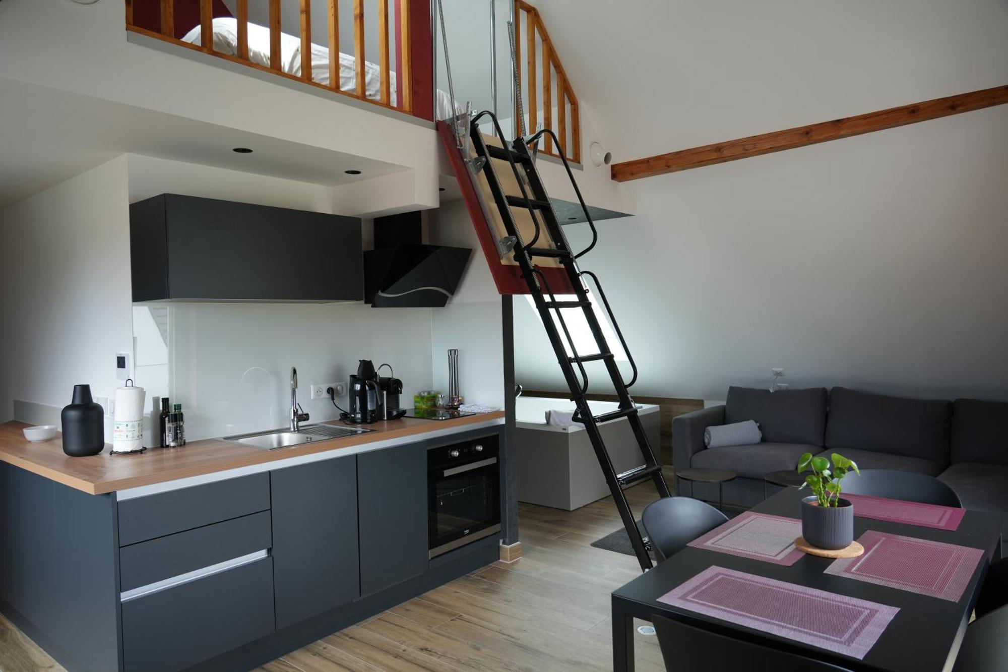 Gite Spa L'Atelier Emile - Spa Privatif - 5 Min Colmar Sainte-Croix-en-Plaine Cameră foto